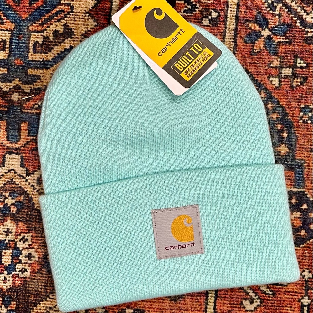 Carhartt Knit Hat with Logo Patch